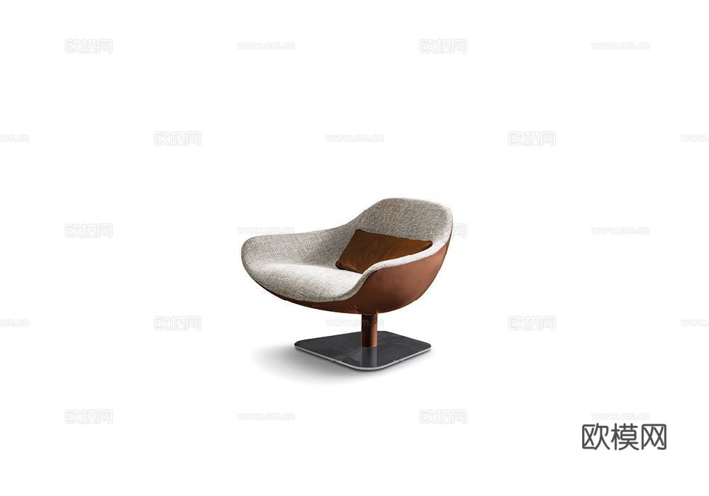 LONGHI 休闲椅3d模型下载