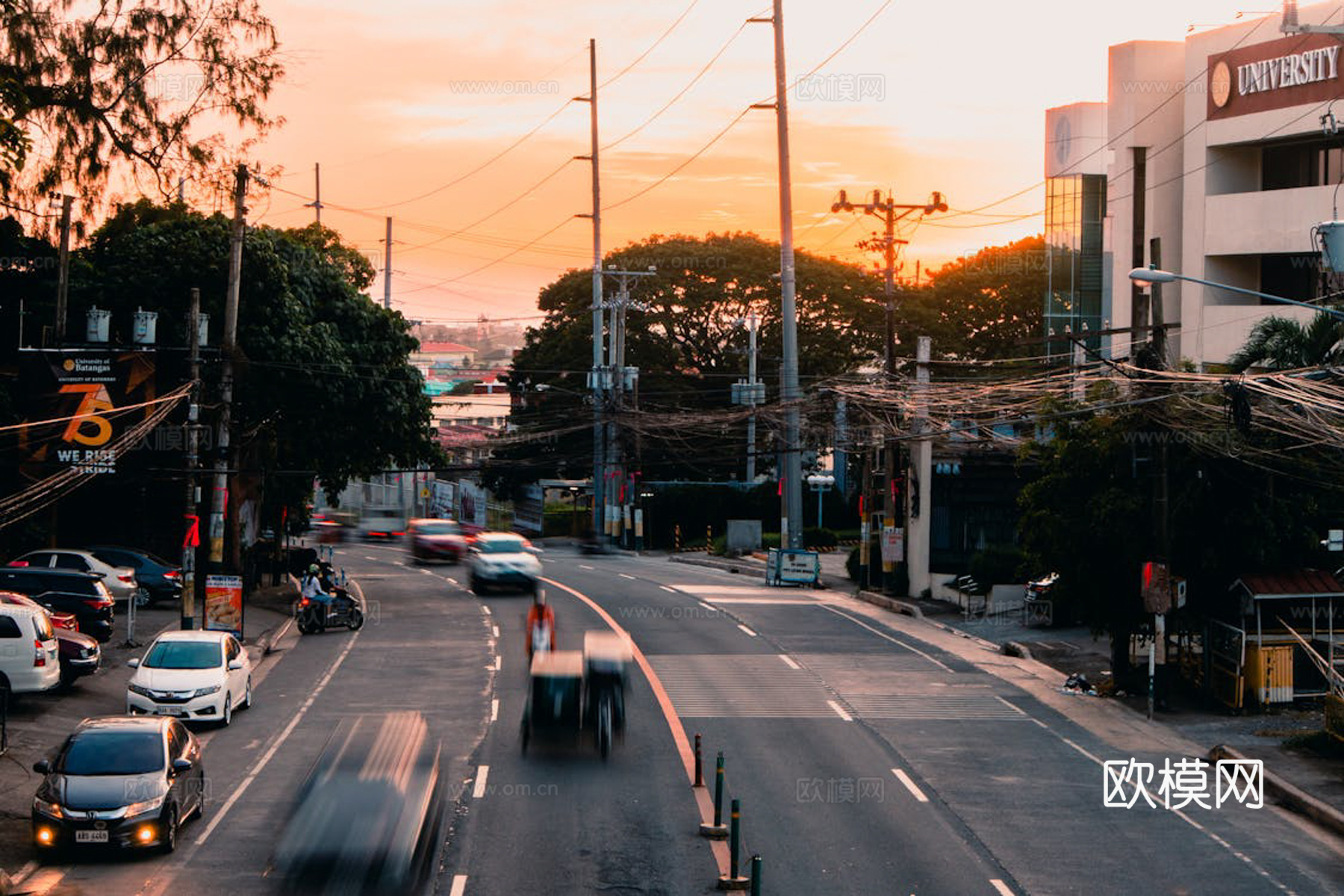 户外公路外景