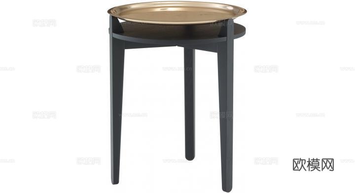 ligne roset 边几角几3d模型下载（渲染图1）