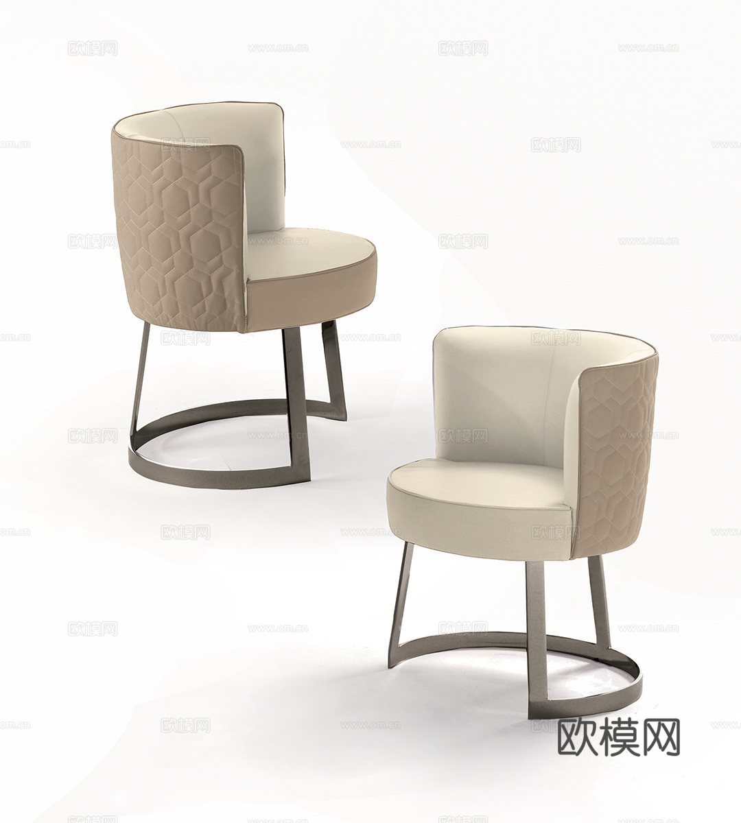 LONGHI 餐椅3d模型下载（渲染图3）