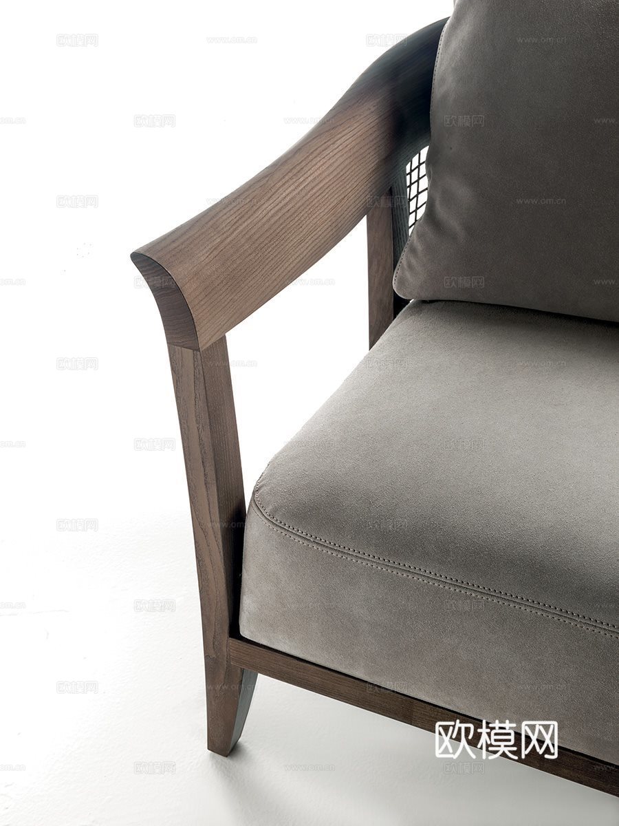 LONGHI 意式休闲椅3d模型下载（渲染图5）