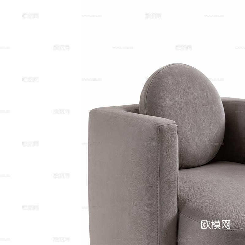 LUXENCE 单人沙发3d模型下载（渲染图4）