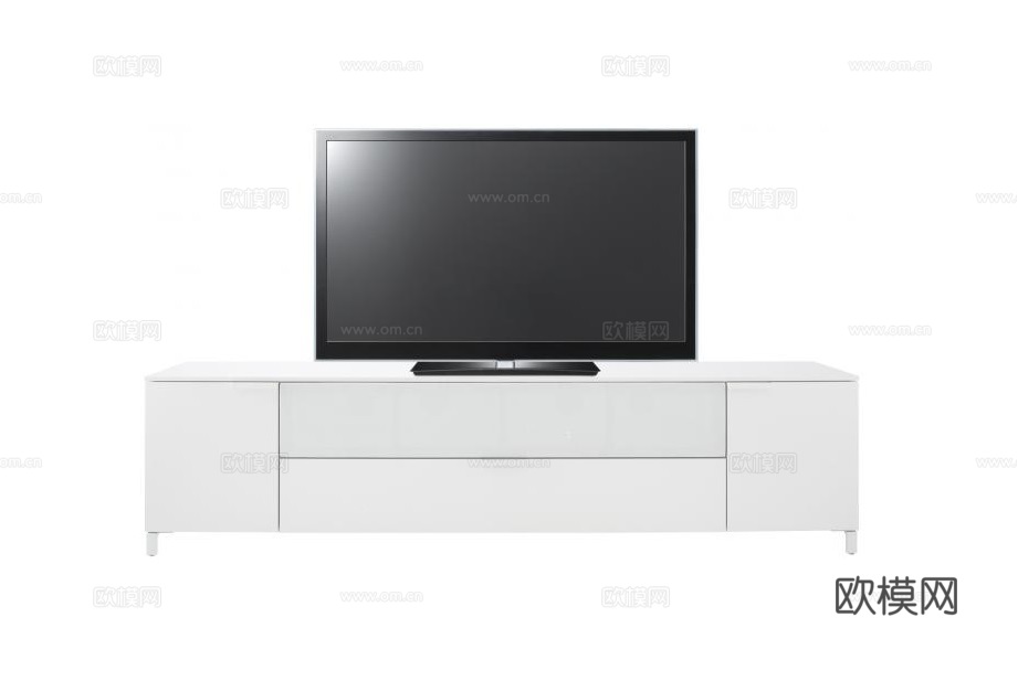 ligne roset 电视柜3d模型下载（渲染图1）