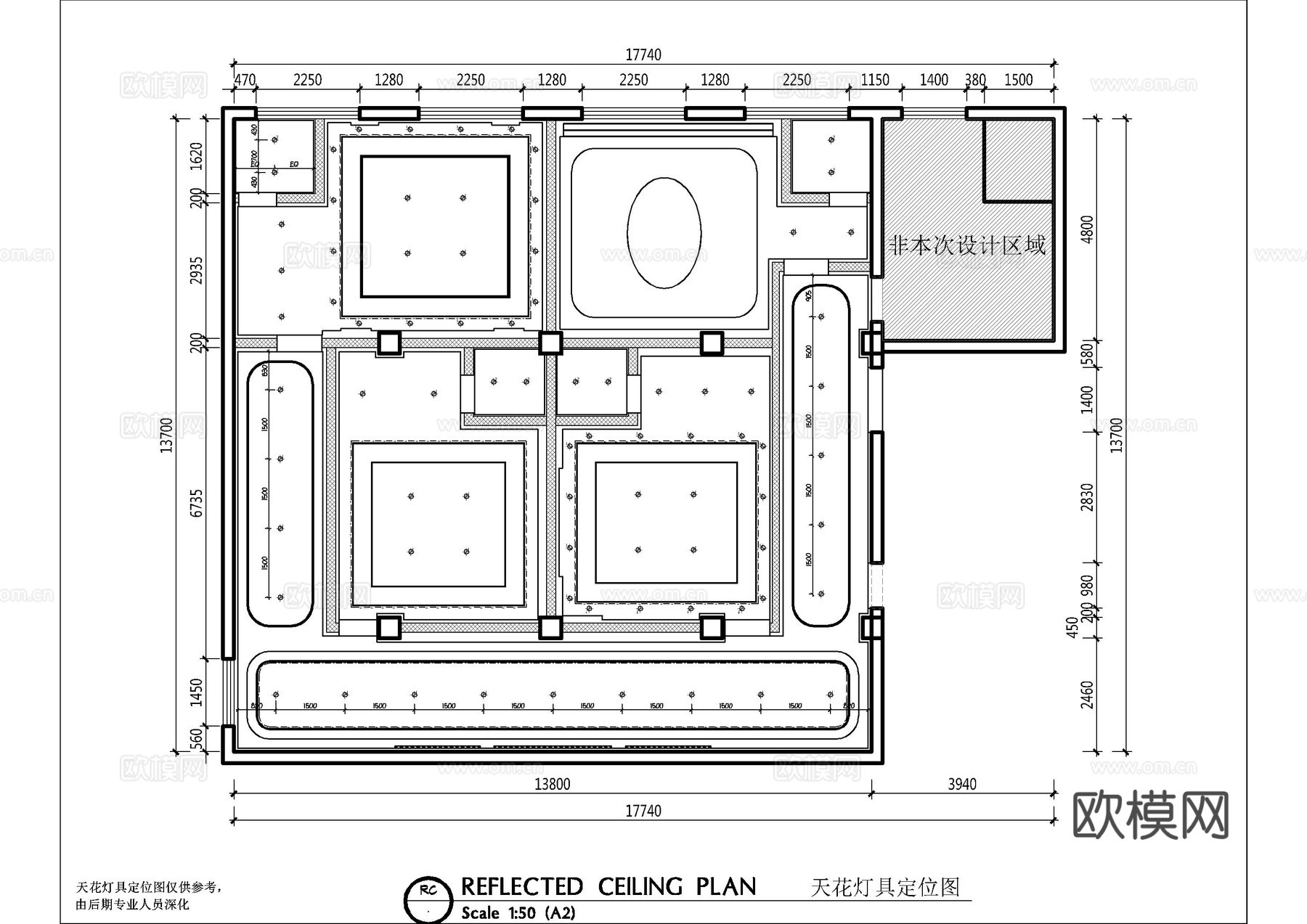 唱吧KTV施工图cad施工图