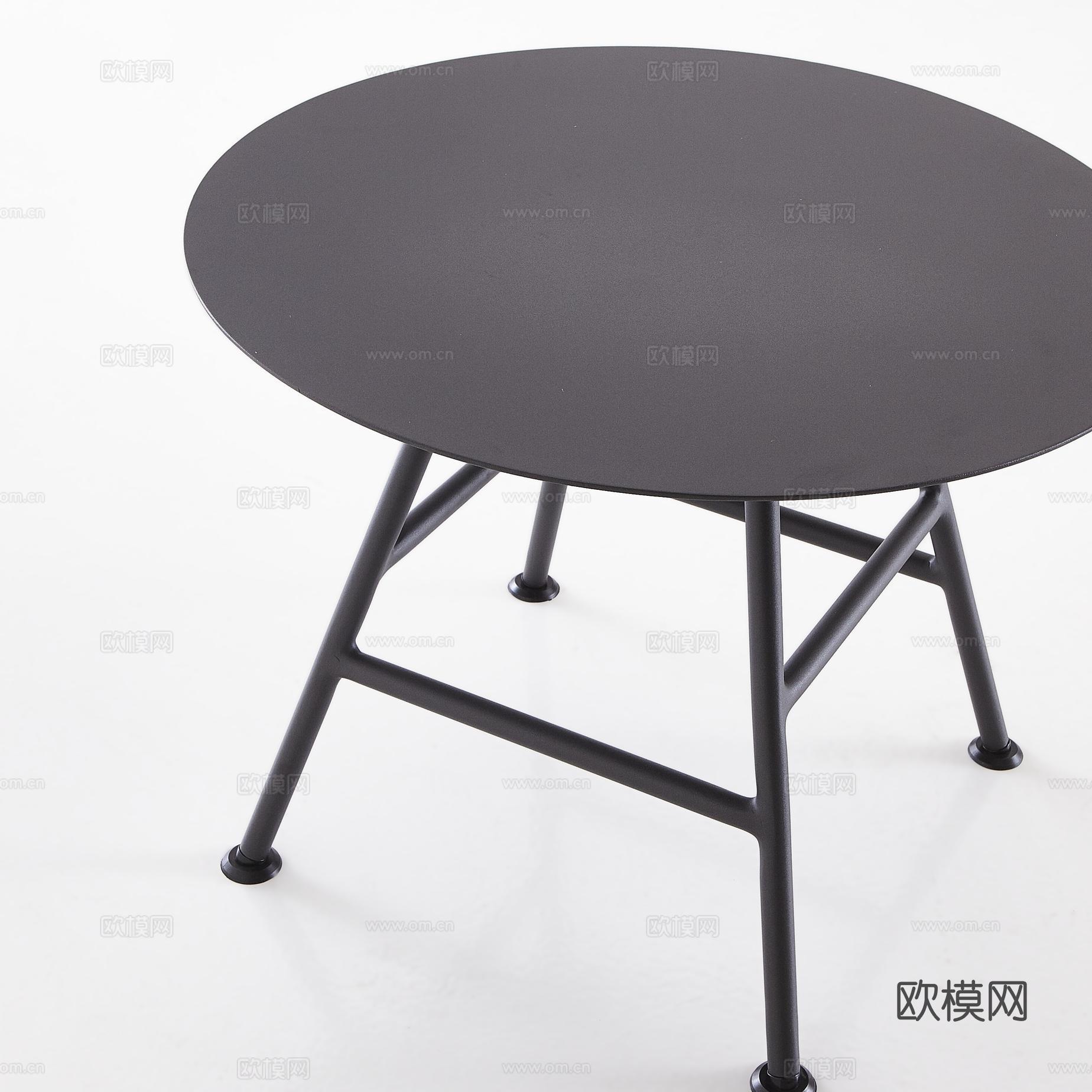 ligne roset 圆餐桌3d模型下载（渲染图2）