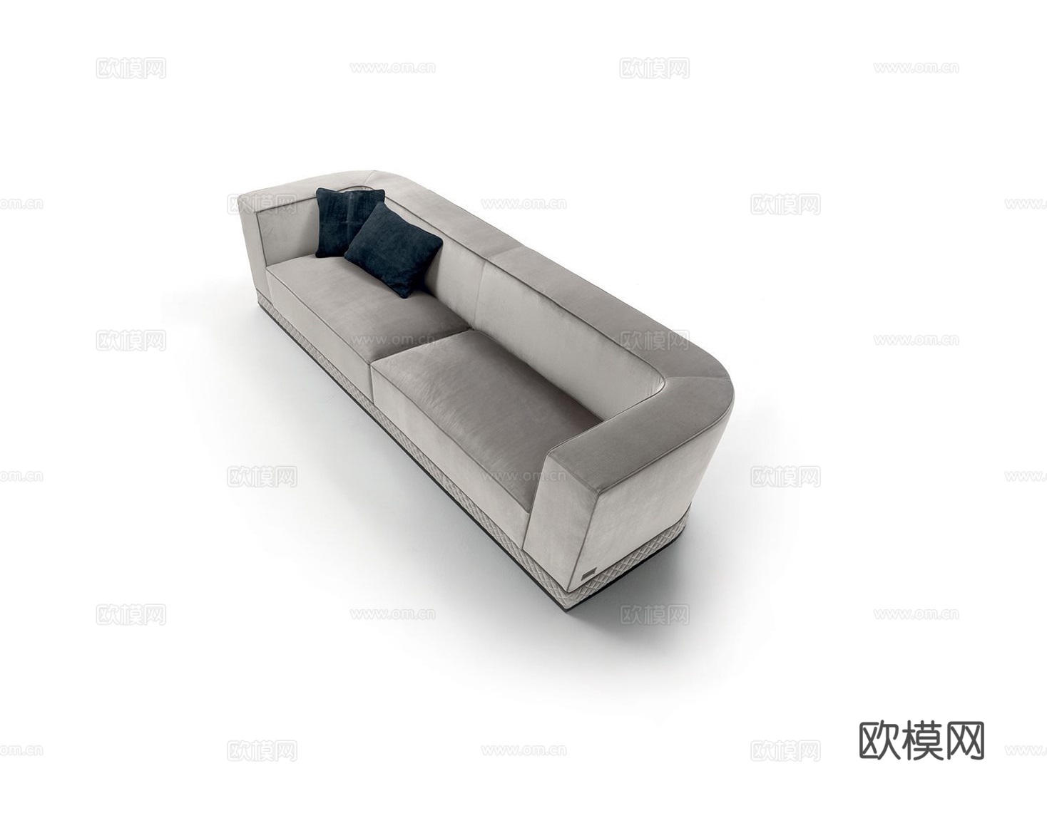 LONGHI 意式双人沙发3d模型下载（渲染图1）