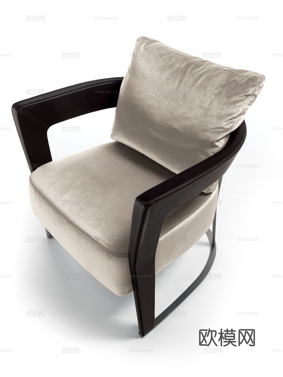 LONGHI 休闲椅3d模型下载（渲染图5）