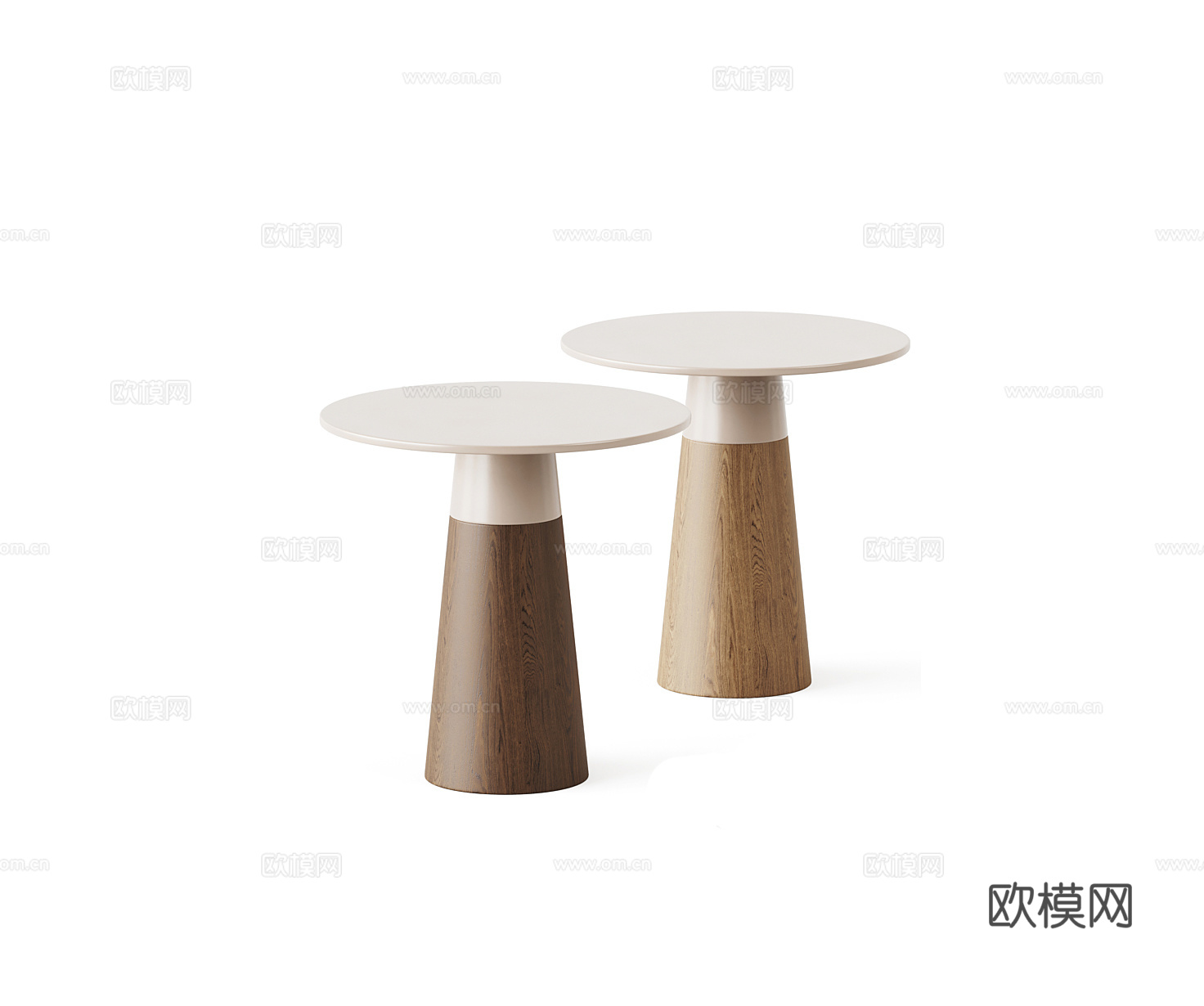 ligne roset 边几角几3d模型下载（渲染图1）