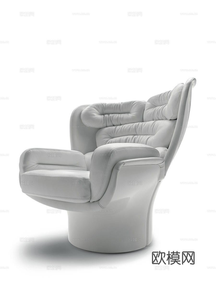 LONGHI 意式休闲椅3d模型下载（渲染图2）