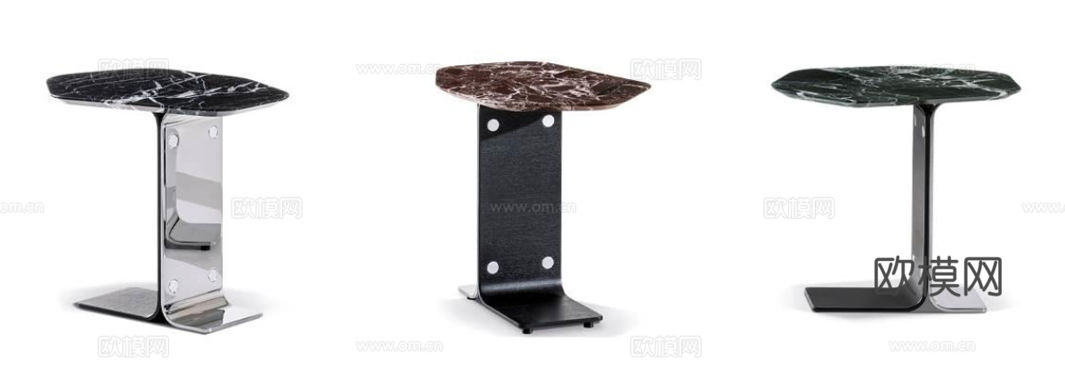 Minotti 意式边几3d模型下载（渲染图3）