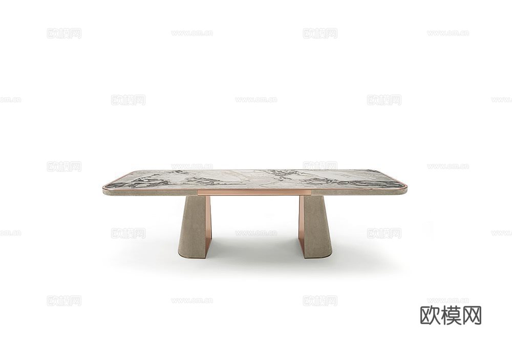 LONGHI 意式餐桌3d模型下载（渲染图1）