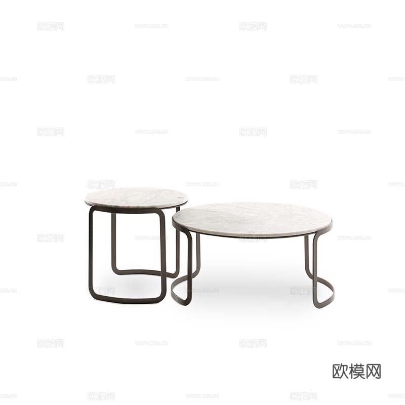 LUXENCE 轻奢茶几3d模型下载（渲染图1）