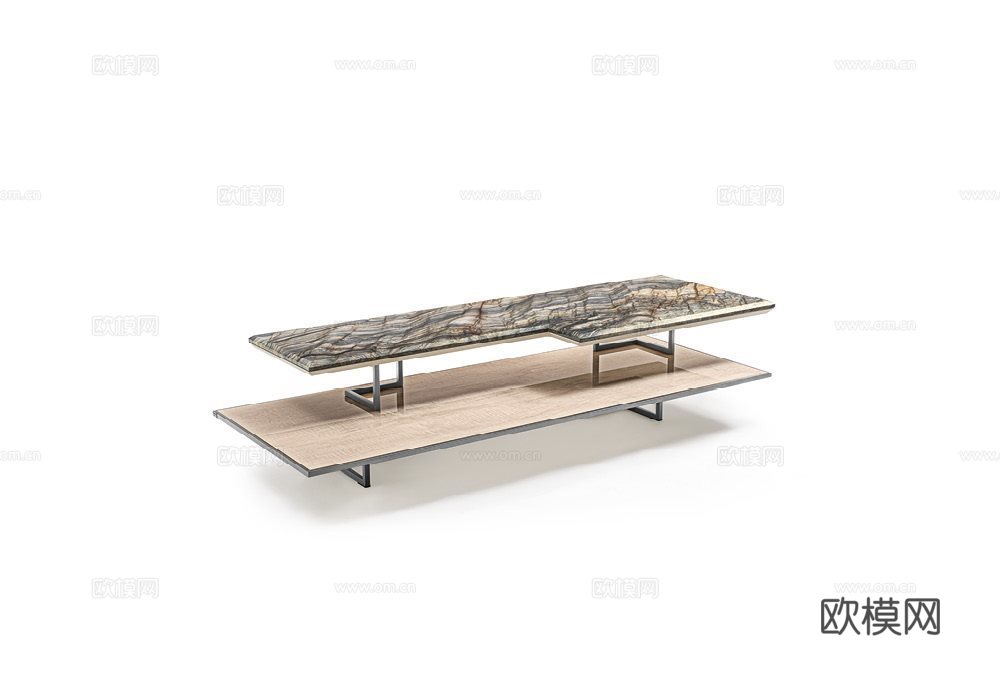 LONGHI 意式边几3d模型下载