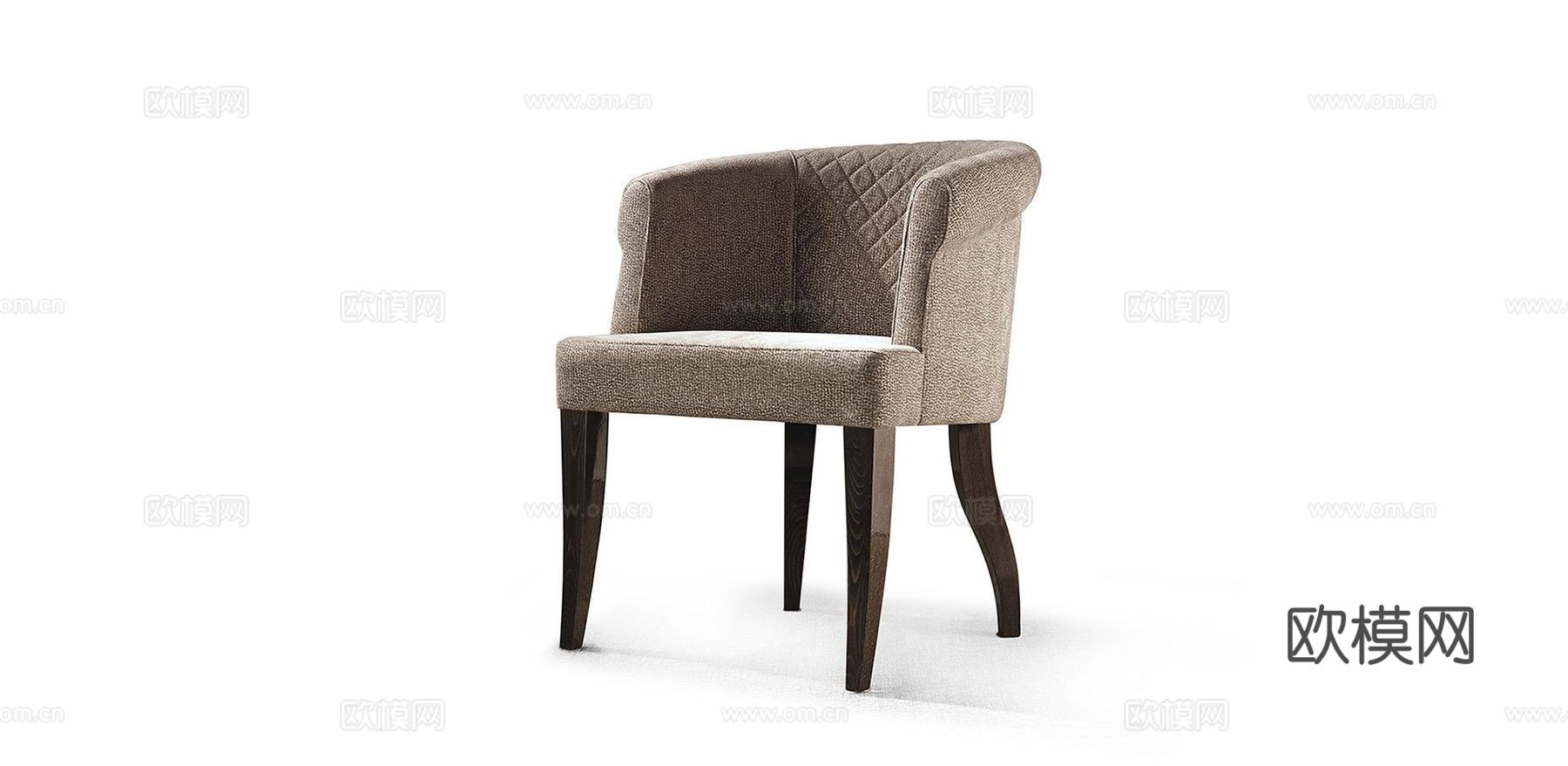 MALERBA 意式餐椅3d模型下载（渲染图2）