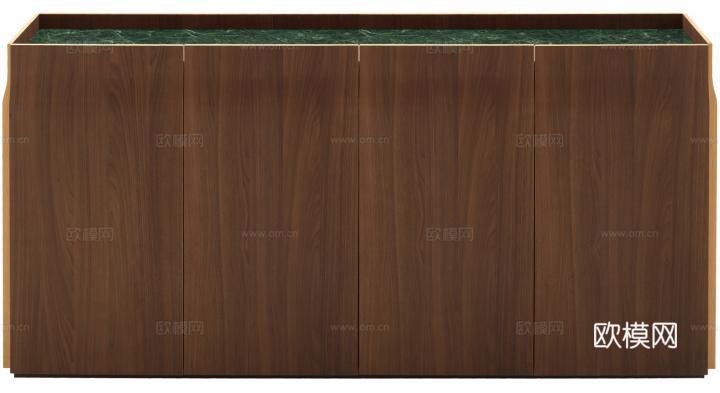 ligne roset 餐边柜3d模型下载（渲染图3）