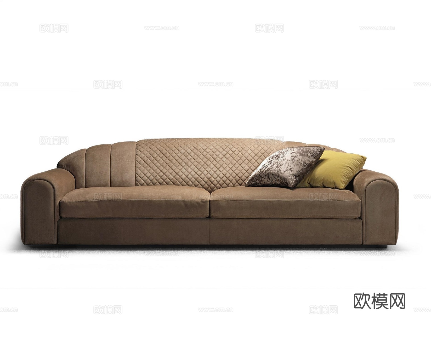 MALERBA 简欧多人沙发3d模型下载