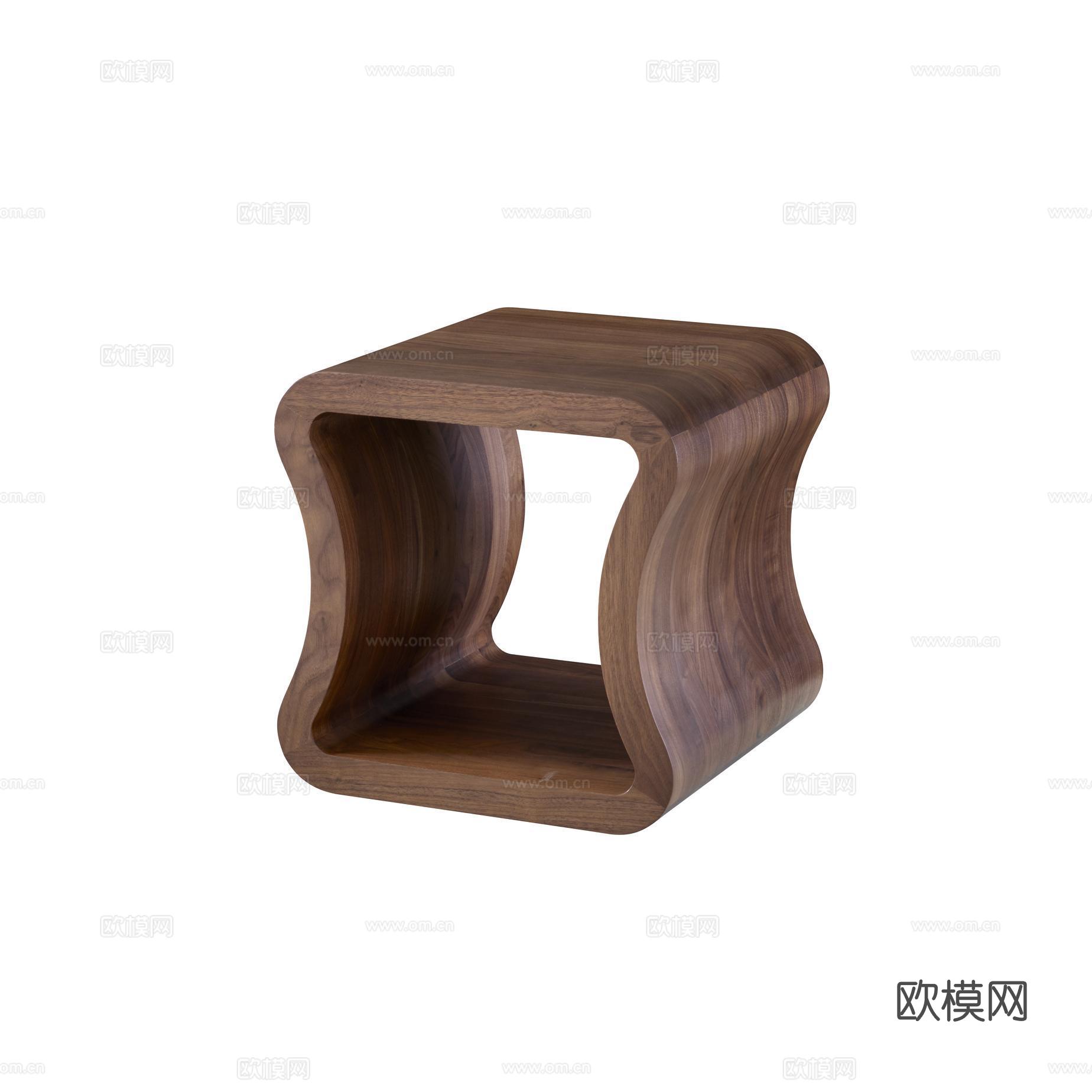 ligne roset 边几角几3d模型下载（渲染图1）