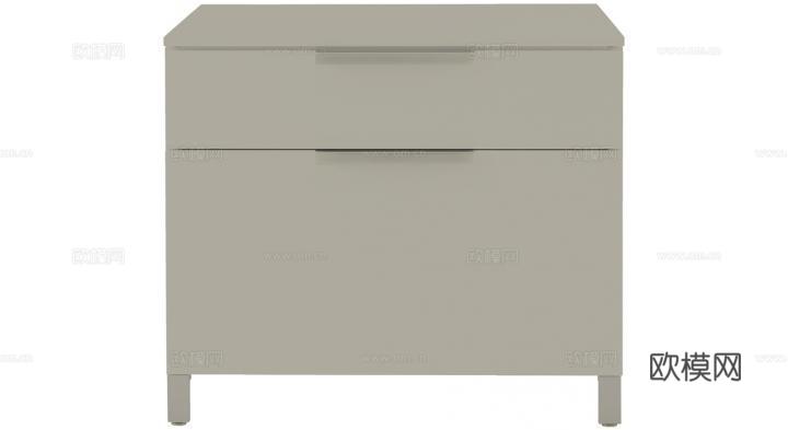 ligne roset 床头柜3d模型下载（渲染图1）