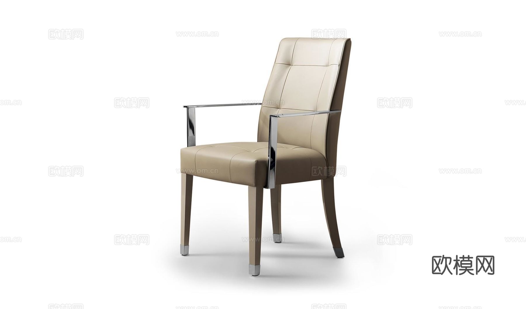 MALERBA 意式餐椅3d模型下载（渲染图2）