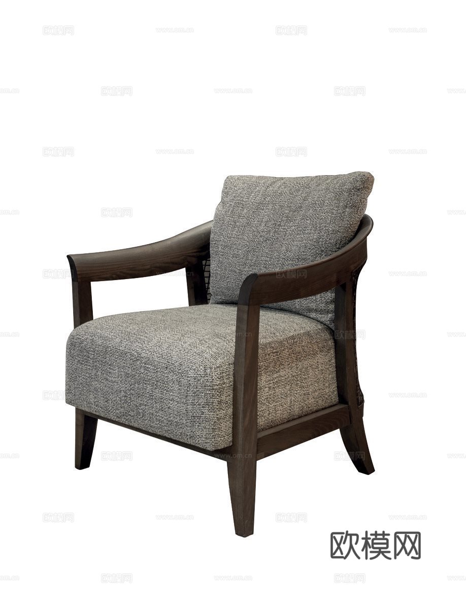 LONGHI 意式休闲椅3d模型下载（渲染图4）