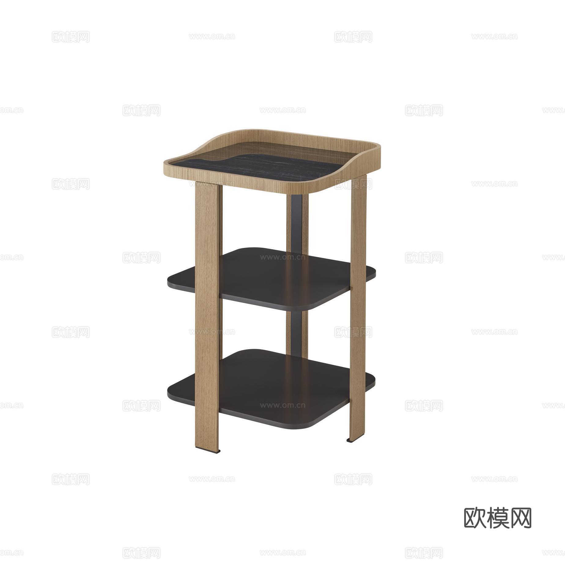 ligne roset 边几角几3d模型下载（渲染图3）