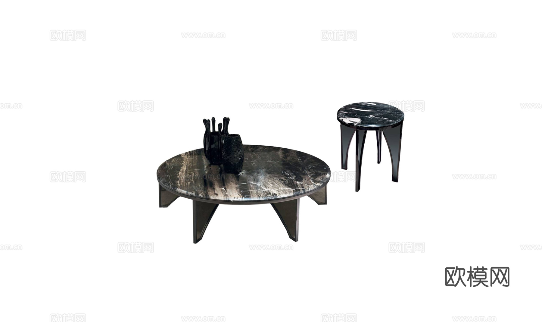 LONGHI 意式茶几3d模型下载（渲染图3）