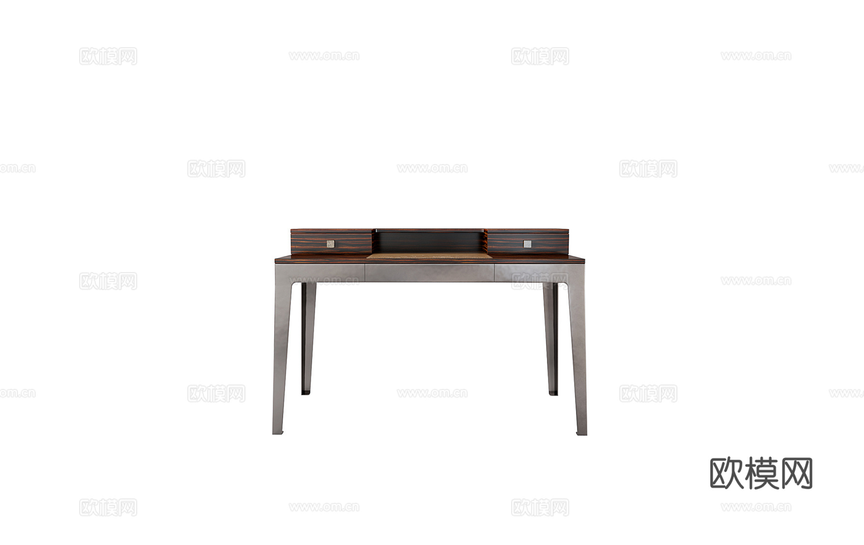 LONGHI 中古风书桌3d模型下载（渲染图1）