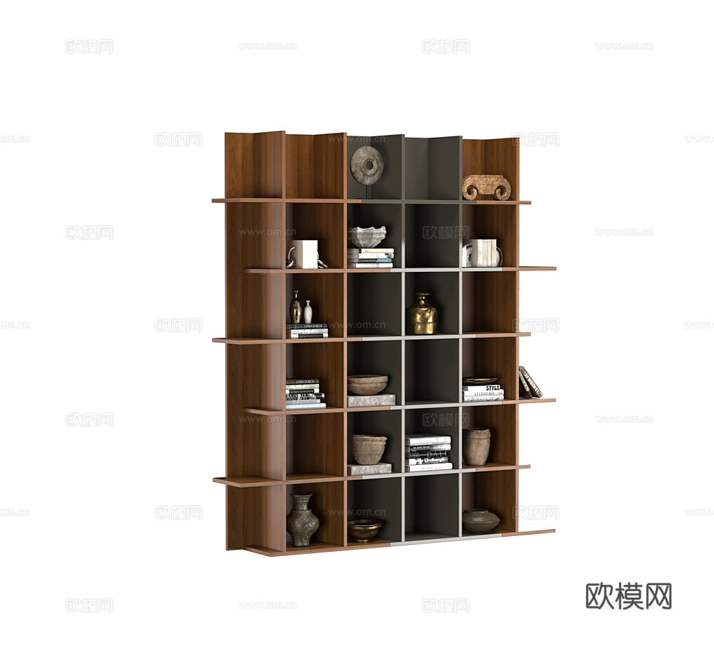ligne roset 书柜3d模型下载（渲染图1）