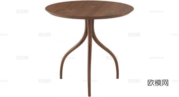 ligne roset 边几角几3d模型下载（渲染图1）