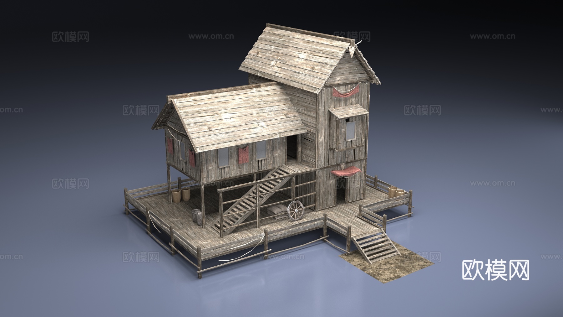 木屋3d模型
