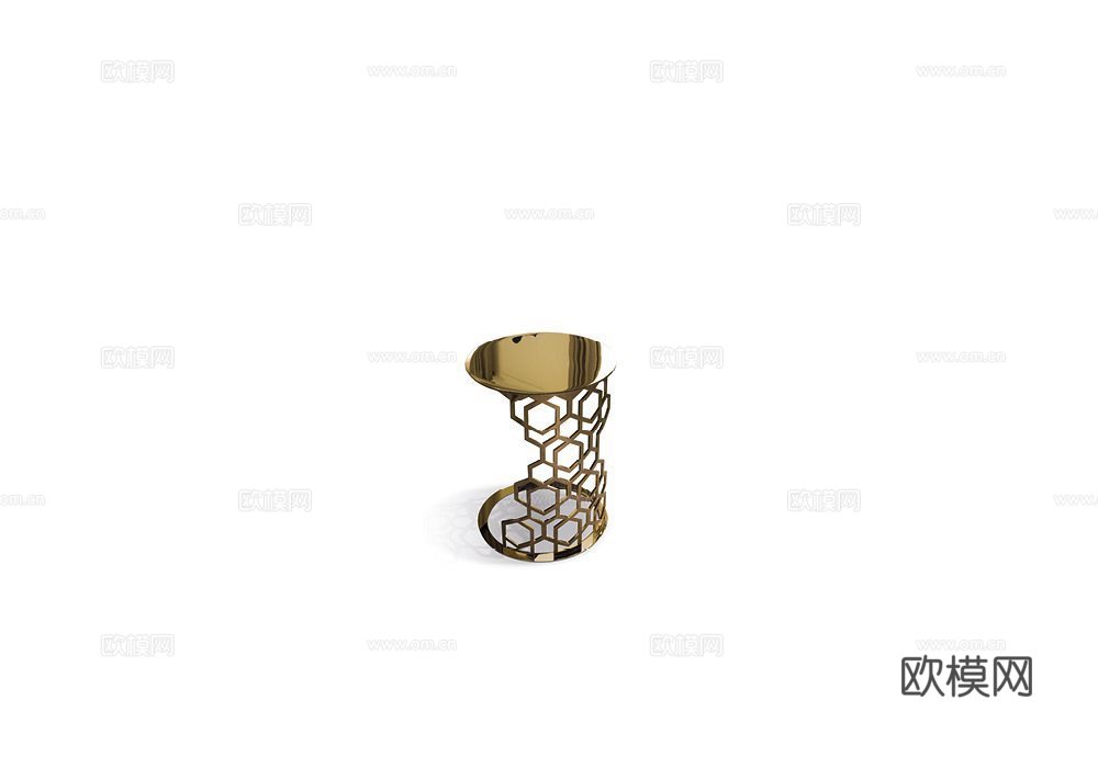 LONGHI 意式边几3d模型下载