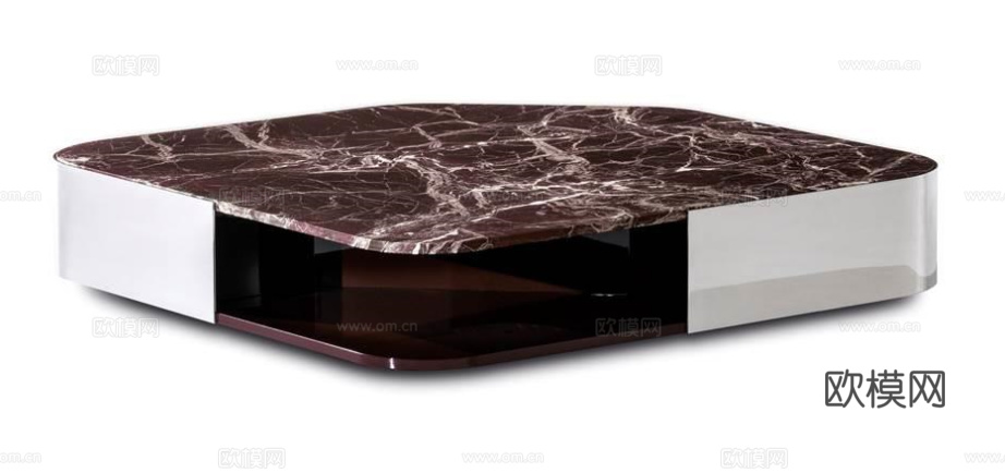 Minotti 意式茶几3d模型下载（渲染图2）