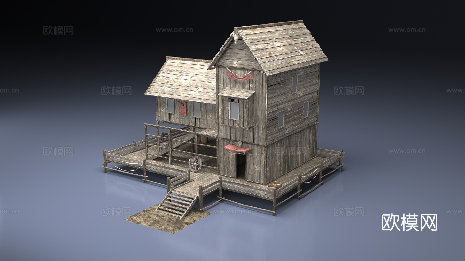 木屋3d模型