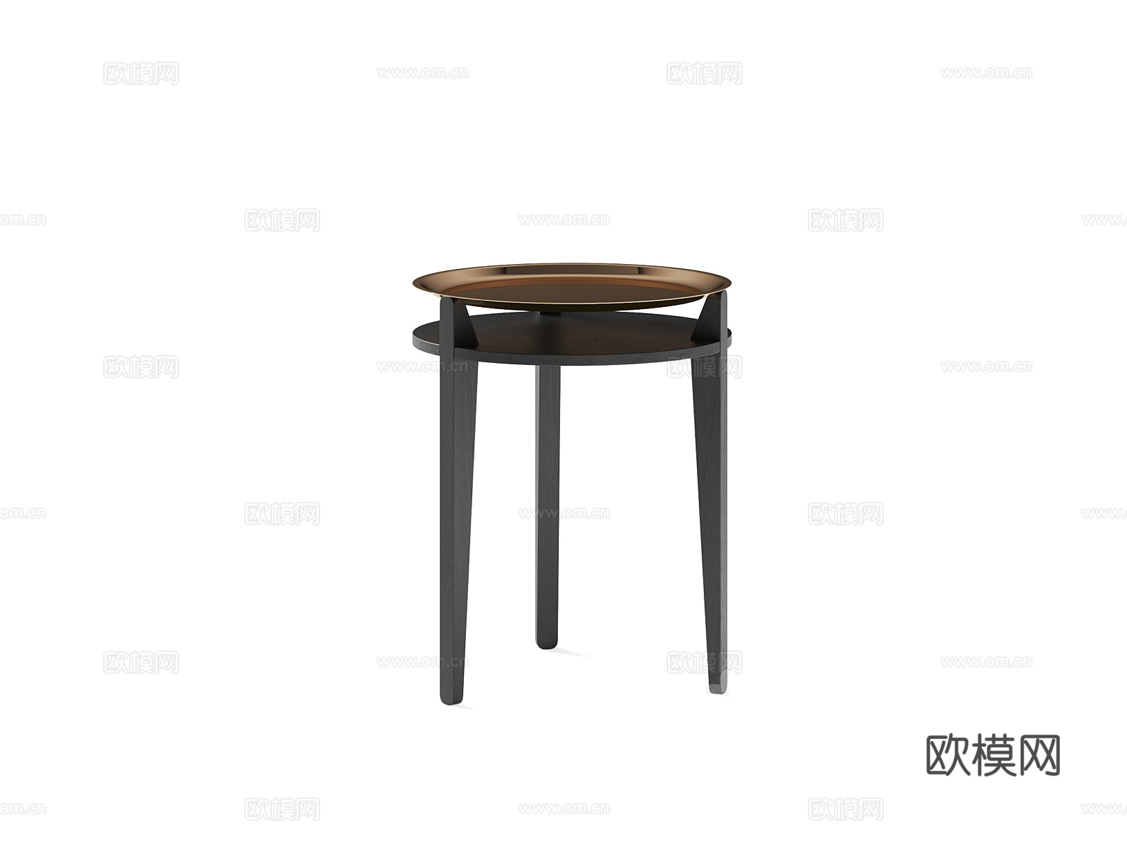 ligne roset 边几角几3d模型下载（渲染图2）