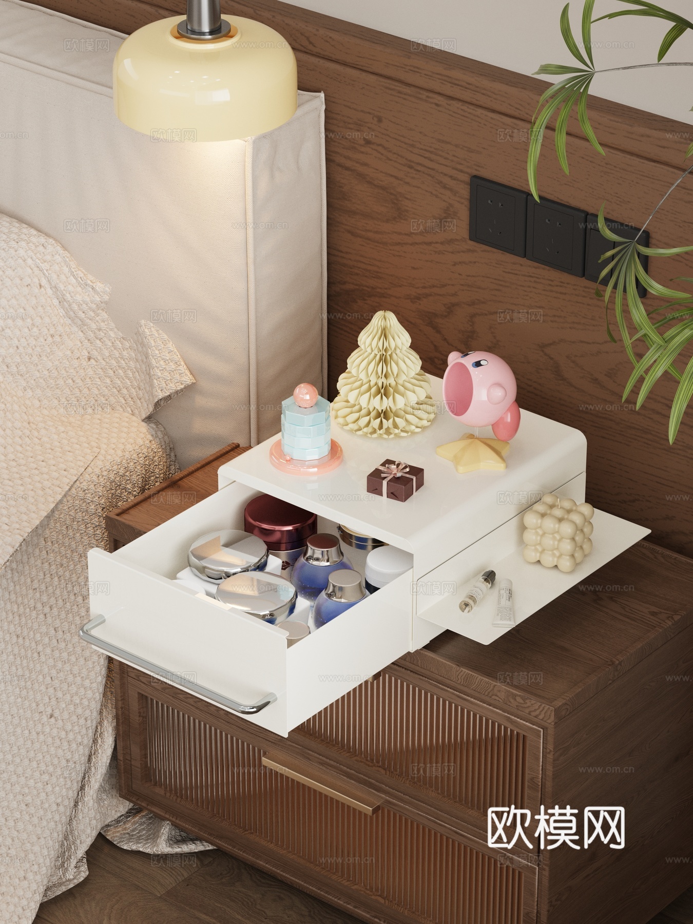 厨房头柜摆件3d模型下载