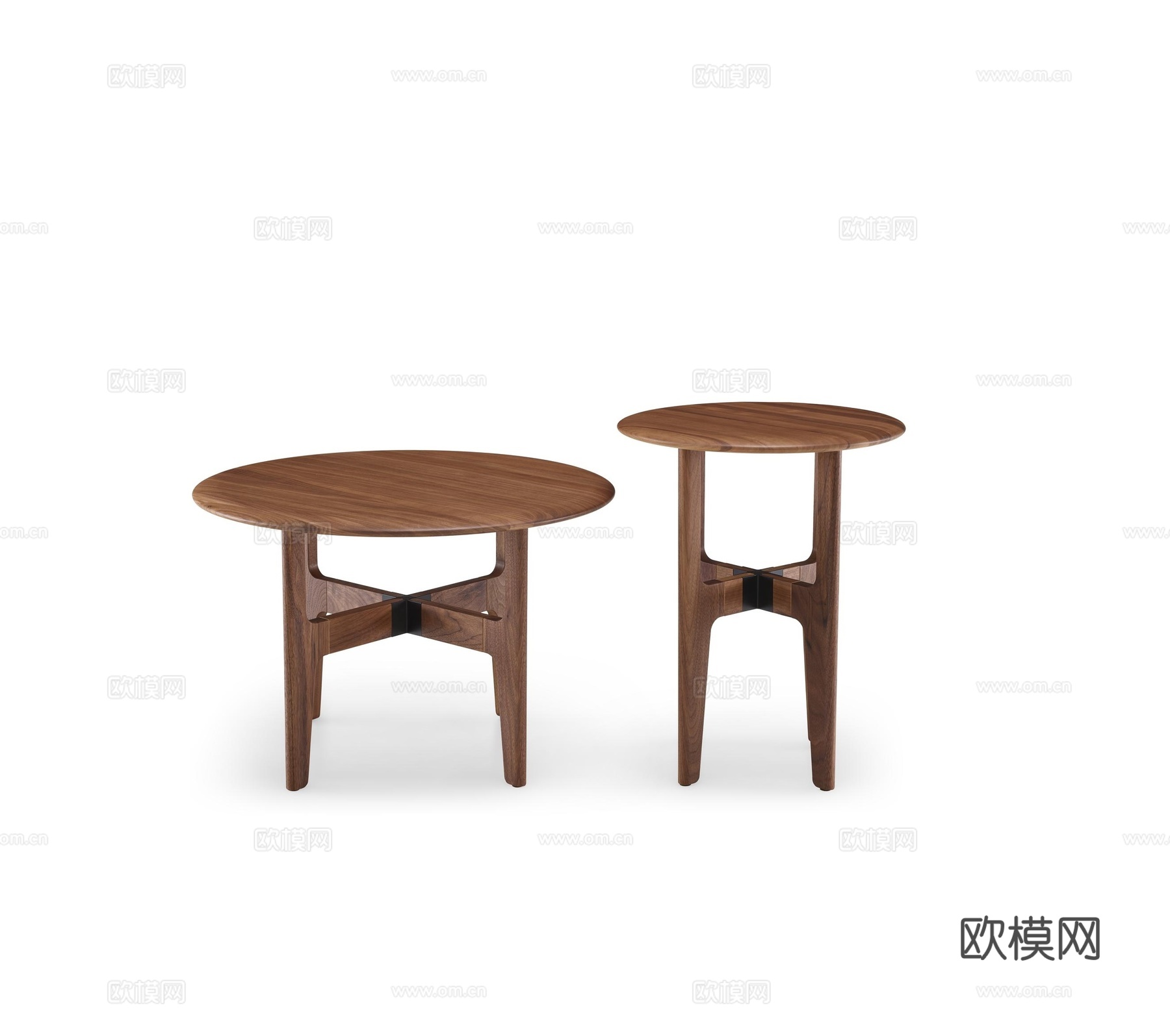 ligne roset 边几角几3d模型下载（渲染图2）