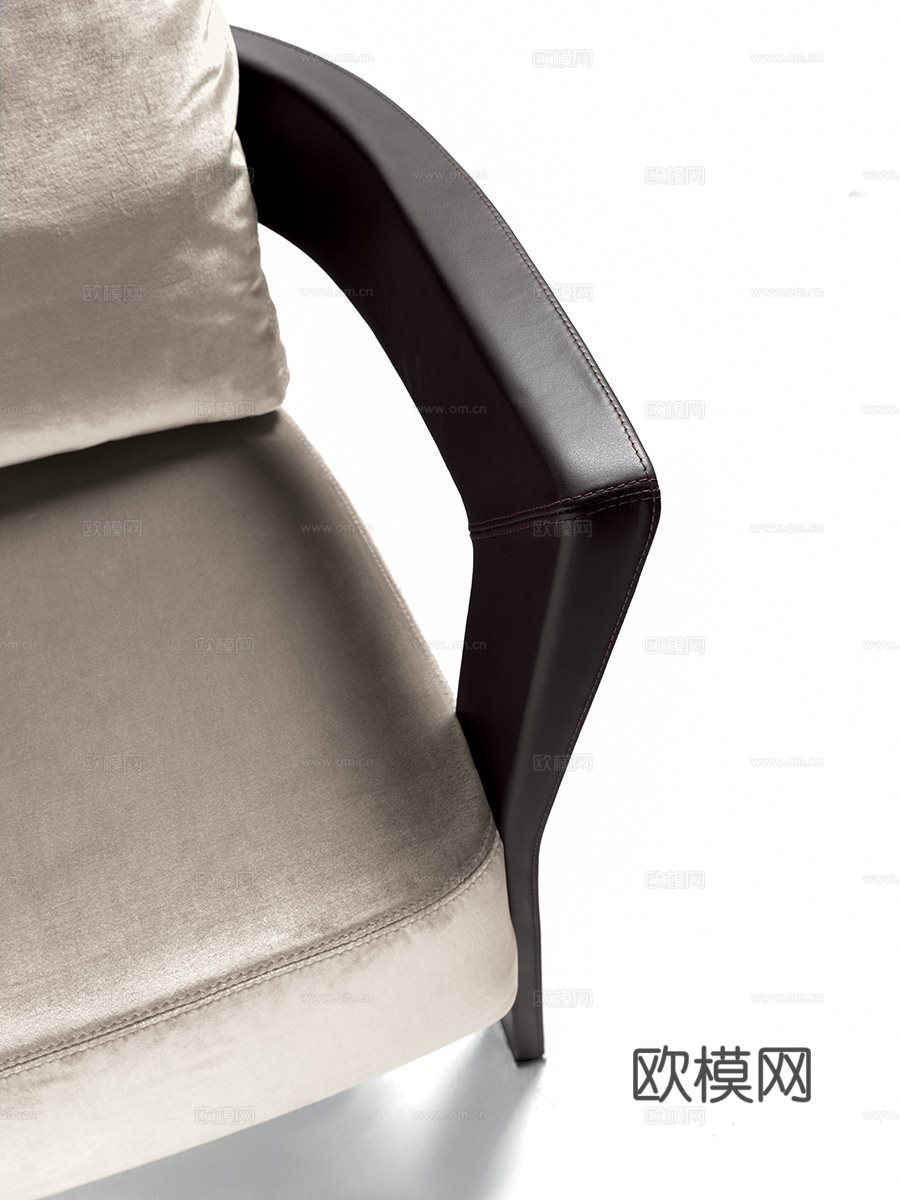 LONGHI 休闲椅3d模型下载（渲染图4）