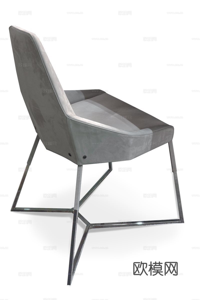 LONGHI 意式餐椅3d模型下载（渲染图2）