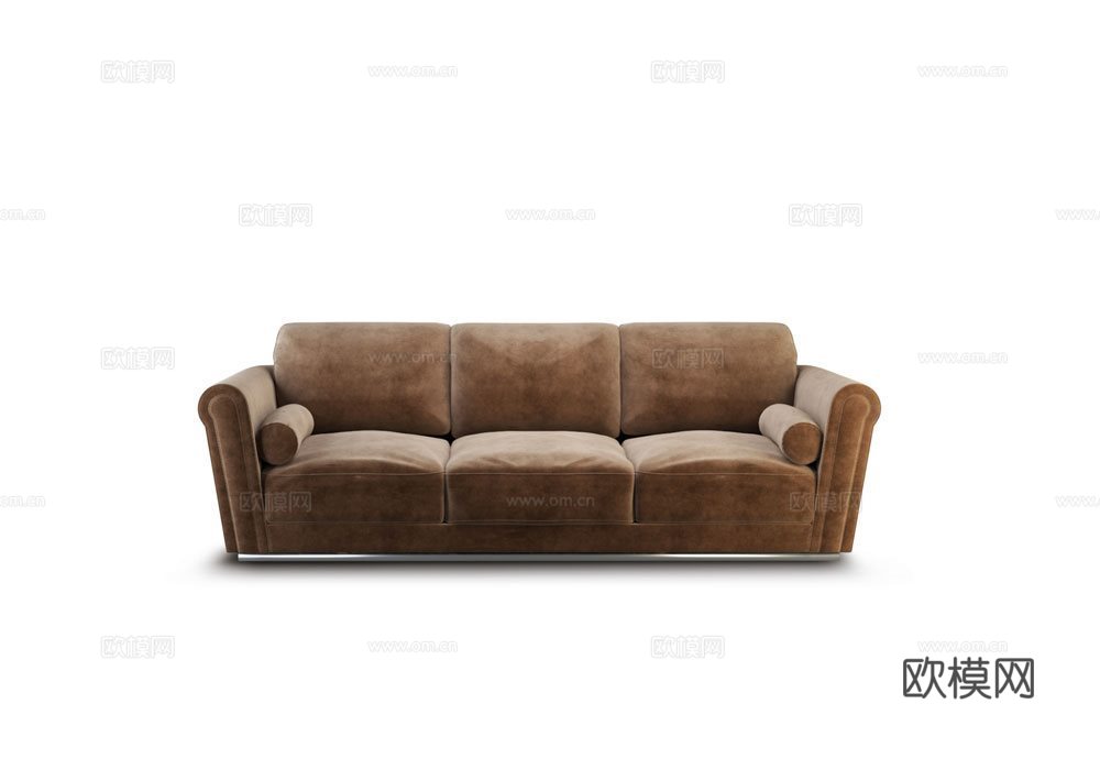 LONGHI 三人沙发3d模型下载（渲染图2）