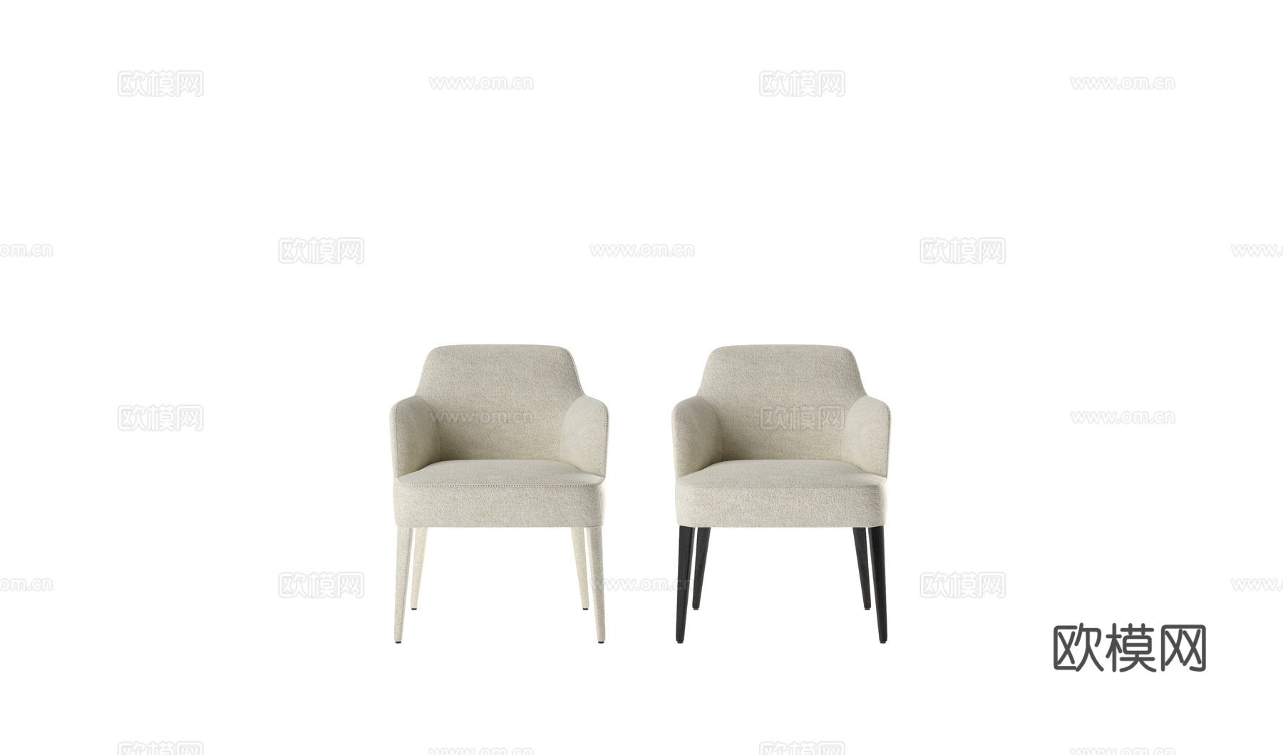 MAXALTO 餐椅3d模型下载（渲染图2）