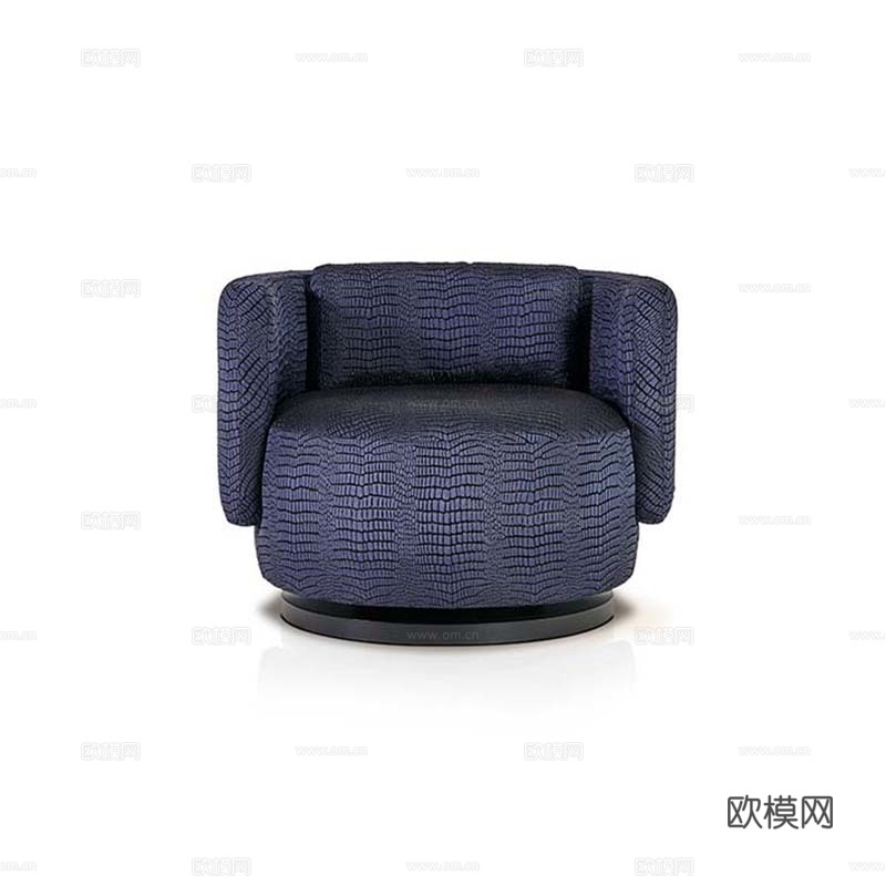 LUXENCE 单人沙发3d模型下载（渲染图1）