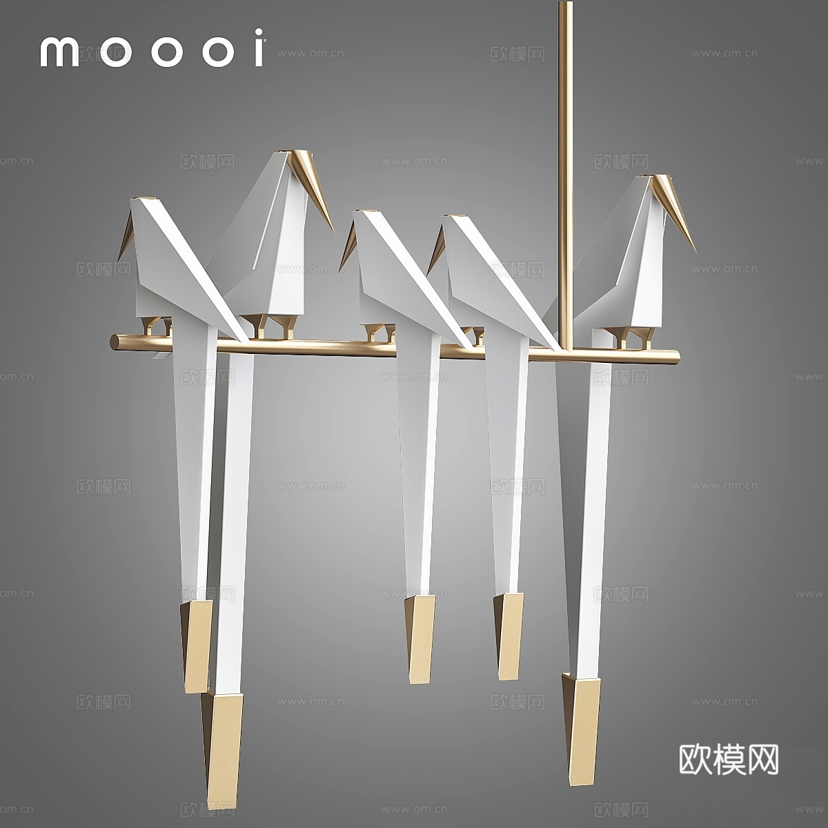 Moooi Perch Light Branch Grand3d模型