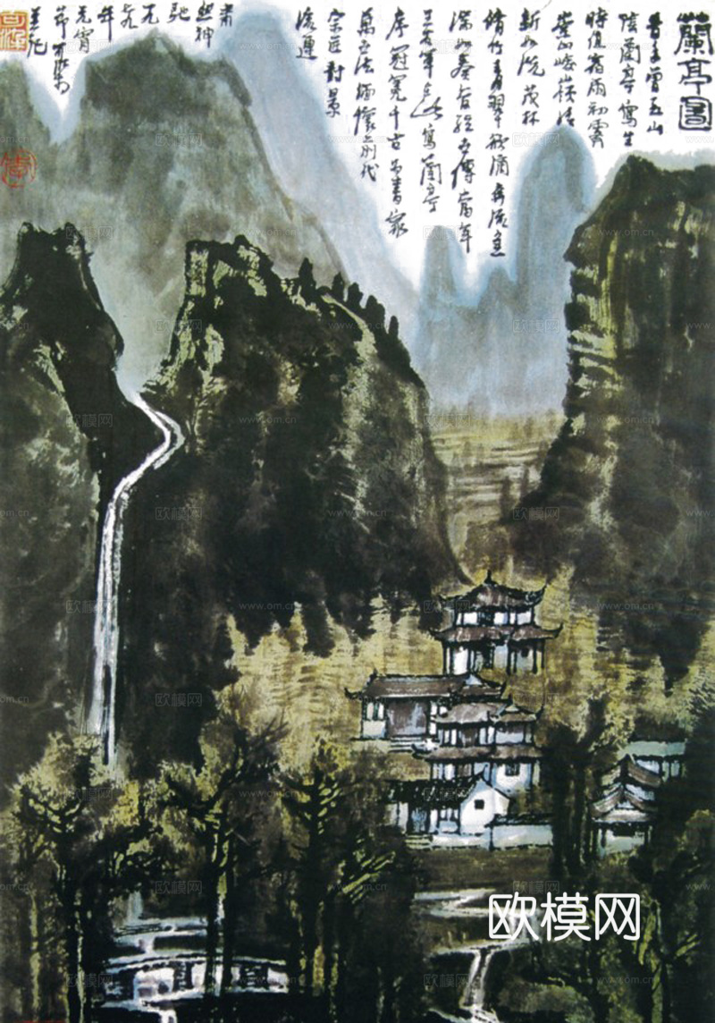 高清中式装饰画下载