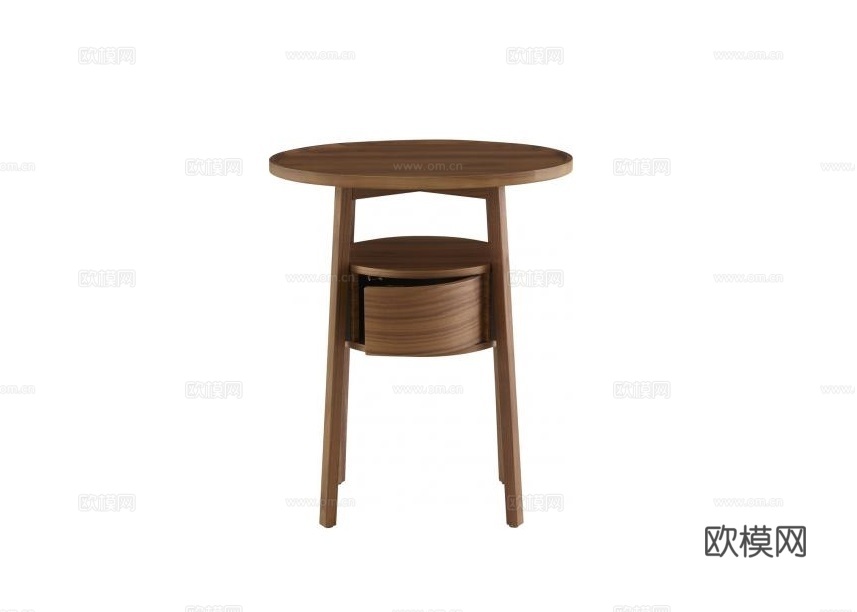 ligne roset 边几角几3d模型下载（渲染图1）