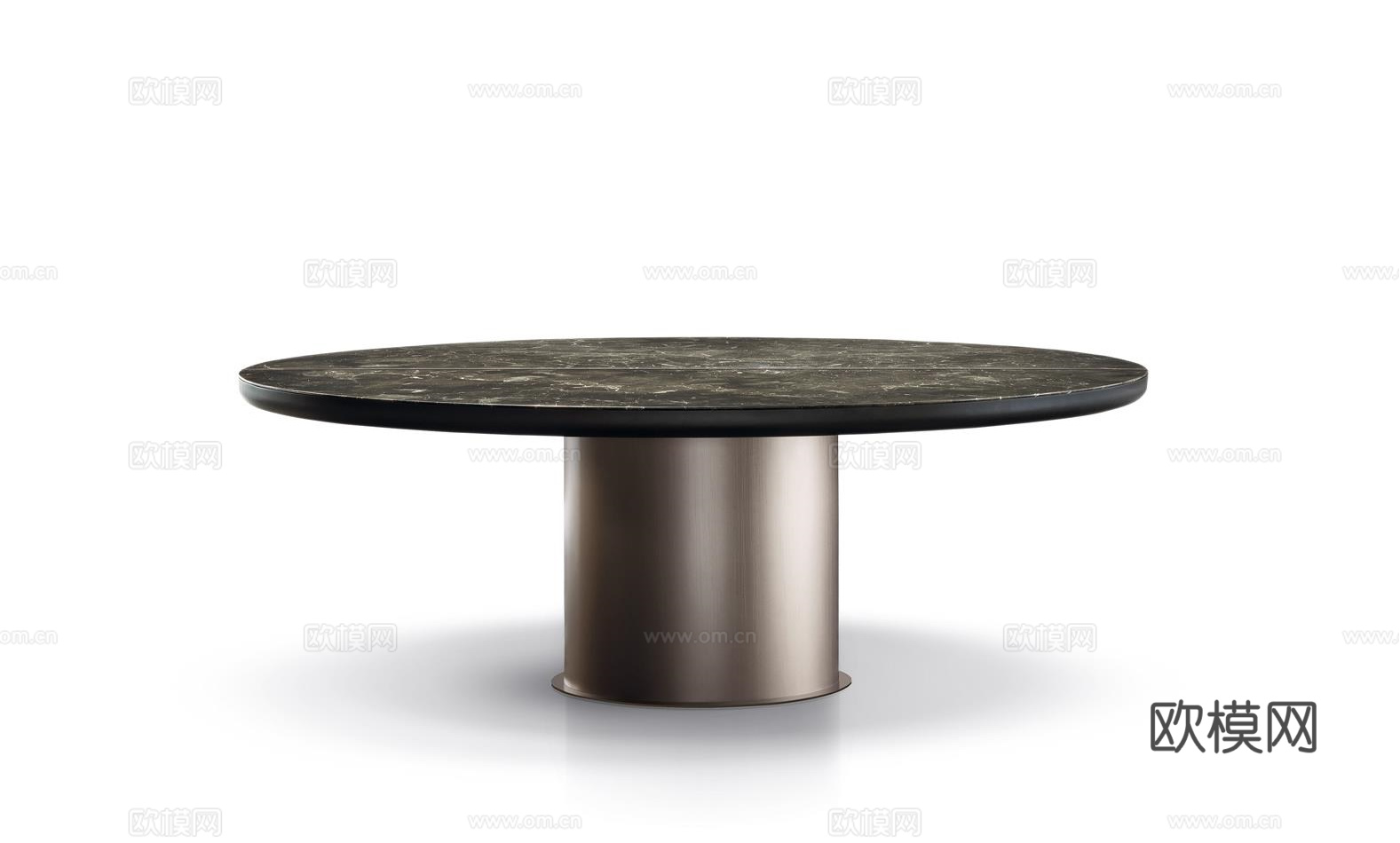 Minotti 意式圆餐桌3d模型下载