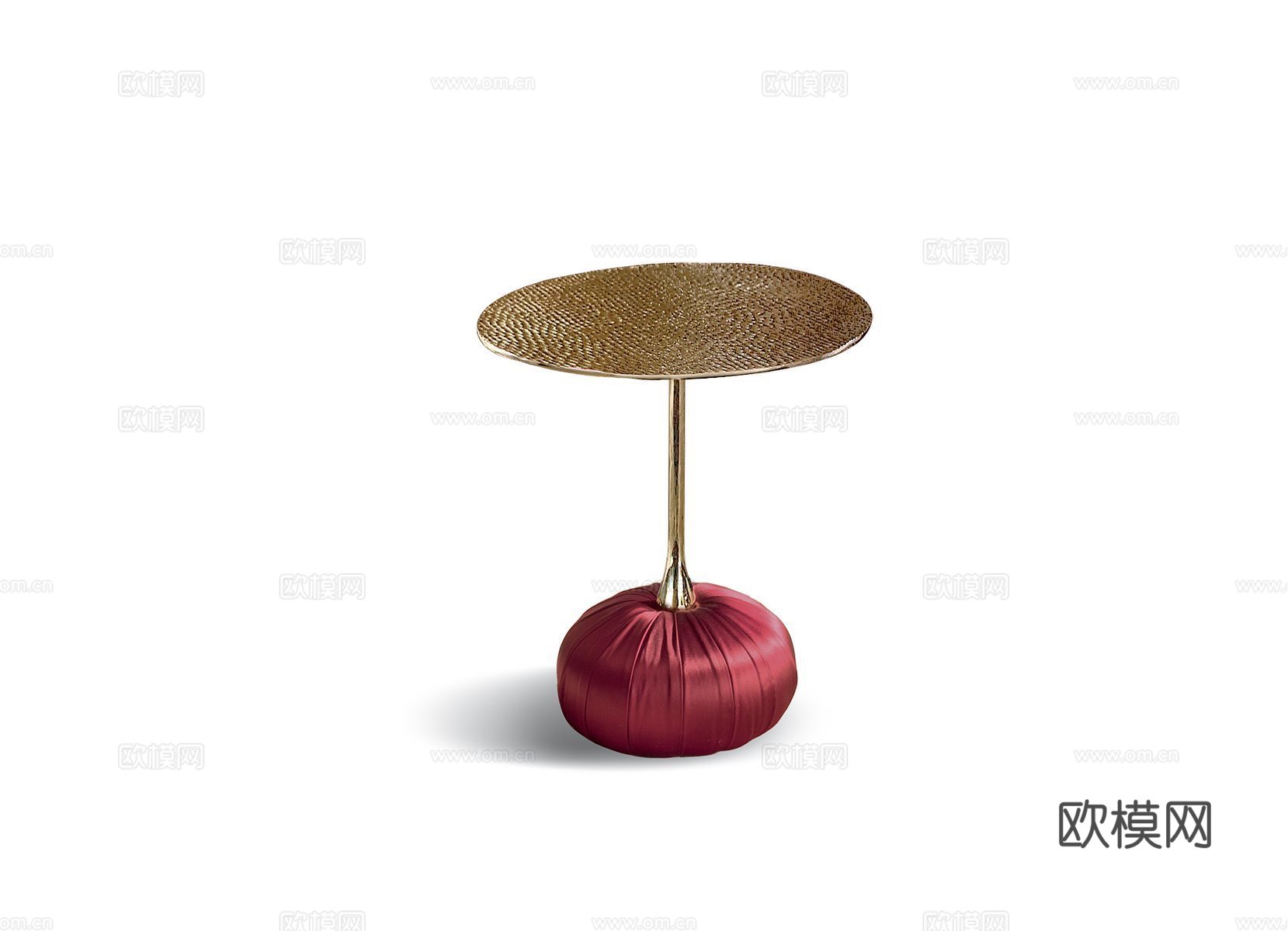 LONGHI 轻奢边几3d模型下载（渲染图2）