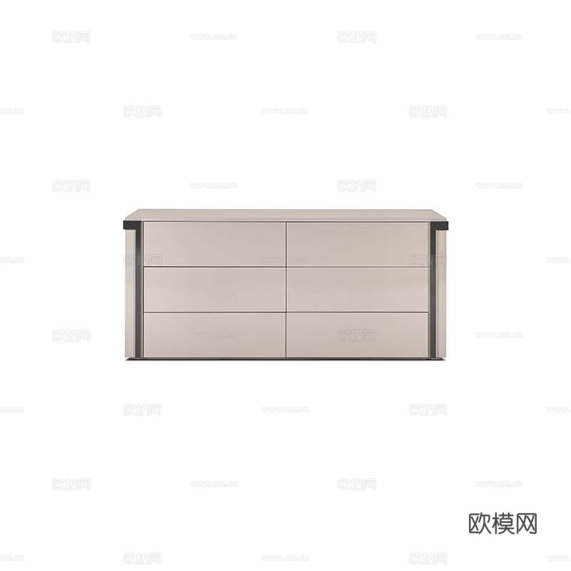 LUXENCE 意式斗柜3d模型下载（渲染图2）