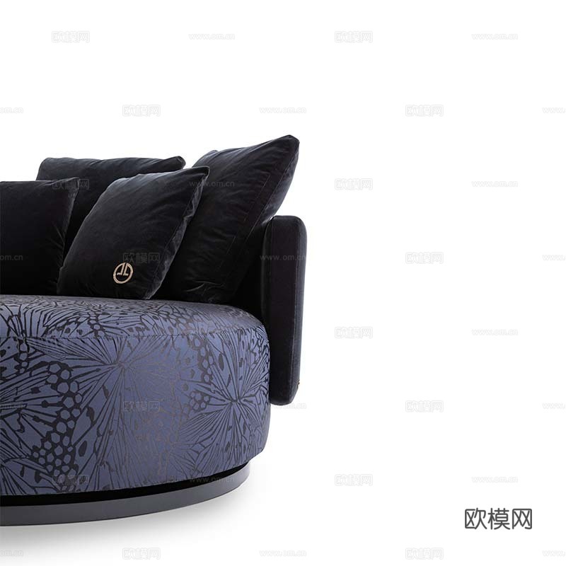 LUXENCE 单人沙发3d模型下载（渲染图2）