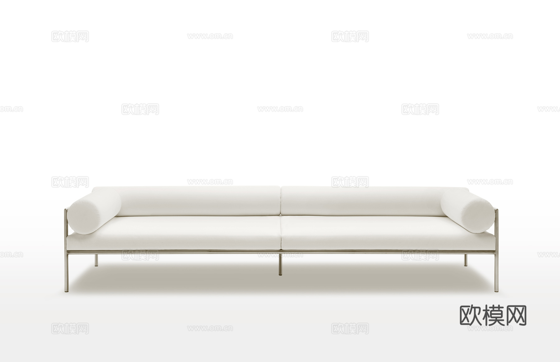 LIVING DIVANI 双人沙发3d模型下载（渲染图1）