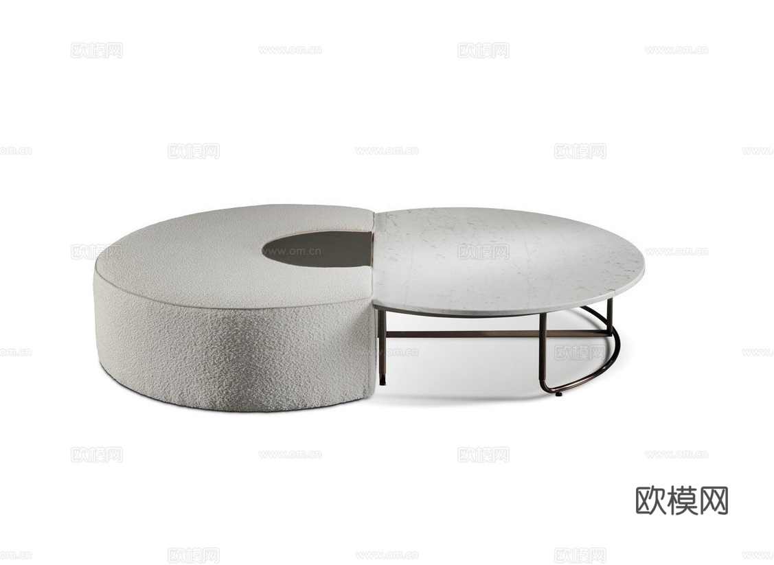 LONGHI 意式茶几3d模型下载